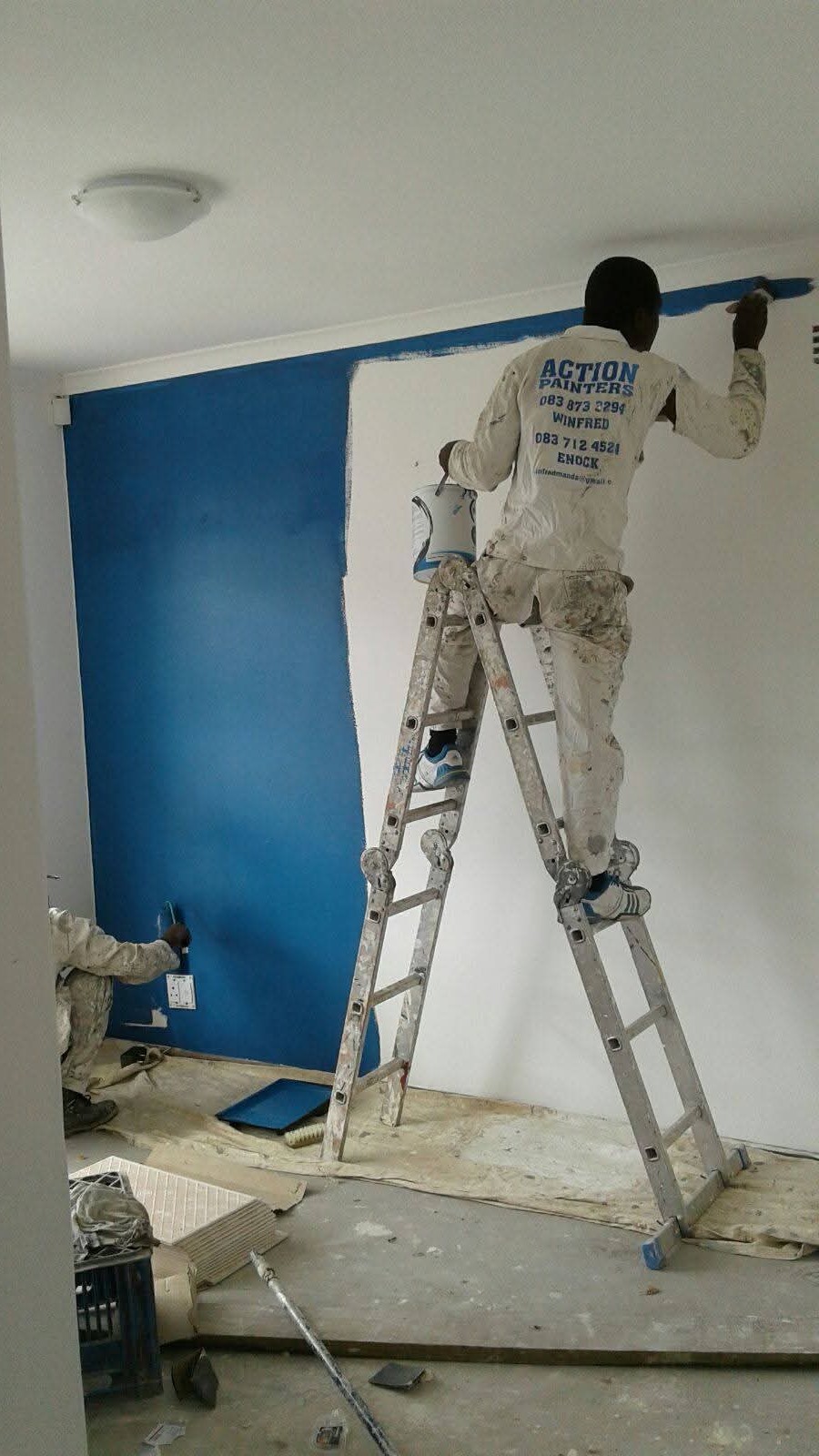 Fixing paint colour